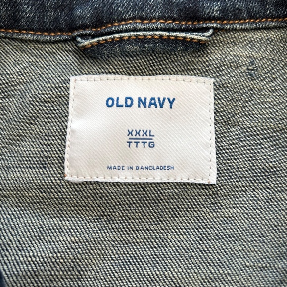 Men’s Old Navy Jean jacket XXXL - Picture 2 of 3